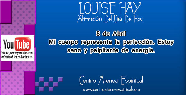 LOUISE HAY AFIRMACIONES POSITIVAS DIARIAS ABRIL